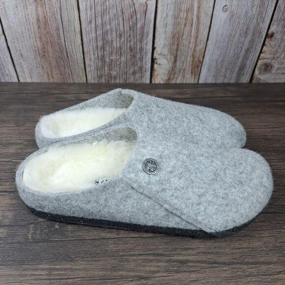 Birkenstock Zermatt Shearling Wool Felt Mule Youth Women's Sz US 3 Narrow EU34 - Picture 3 of 8